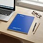 Staples 1-Subject Notebook, 8" x 10.5", College Ruled, 70 Sheets, Blue (ST27500C)~#|#~E103C606-7DAC-4388-9A5047CC2D4DEA21_sc7