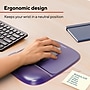 Staples TECH Gel Non-Skid Mouse Pad/Wrist Rest Combo, Purple (18265)~#|#~E10560FC-7738-4616-96F4A845DC5F699A_sc7