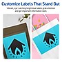 Avery Rectangle Multipurpose Labels, 5" x 6", Bright Blue, 80/Pack (94257)~#|#~E1075587-B525-4C44-A66608CD06363D53_sc7