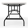 Staples 8' x 29" Heavy Duty Plastic Folding Table, Light Gray (79133)~#|#~E107A405-BF89-47BF-8D88B7CB85445C7F_sc7