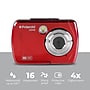 Polaroid 16MP Waterproof Instant Sharing Digital Camera, Red (IS048-RED)~#|#~E108373E-CA89-44CD-8BE8B8FB5C1AAE73_sc7