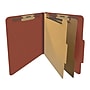 Medical Arts Press Pressboard Classification Folder, 2 Dividers, 2" Expansion, Letter Size, Red, 10/Box (DV-T42-26-3RED)~#|#~E1103232-57A8-4271-B5B129CDE2DD70A2_sc7
