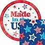 Creative Converting Patriotic Proud Paper Plates and Napkins Kit, Serves 16 (DTC9214E2G)~#|#~E112368C-D9EF-468A-94910A684C4C993D_sc7