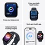 Apple Watch SE 3 GPS Smartwatch, 44mm, Midnight Aluminum Case with Navy Blue Sport Band, Medium/Large (MJL94LW/A)~#|#~E113C9E0-D60A-4EAD-BFEEF540217EEDE9_sc7