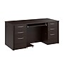 Bestar Embassy 66"W Executive Desk, Dark Chocolate (60850-79)~#|#~E113E524-2AD1-47DE-A0A92512A6E0F58C_sc7