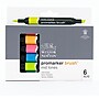 Winsor & Newton Promarker Dual-Tip Brush Alcohol Based Marker, Mid Tones, 6/Pack (WNX0290124)~#|#~E114D60A-AA39-4E3D-A0A9A5FAB8F5BBA1_sc7