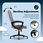 Serta Comfort Classic Ergonomic Velvet Fabric Swivel Executive Chair, Gray (CCHR10005A)~#|#~E118A9F7-051E-4AAB-9E7D7890FCFFAFE9_sc7