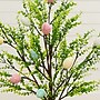 Nearly Natural 3-ft Pre-Lit Artificial Easter Egg Twig Tree with Greens and 40 Warm White LED Lights (T5464)~#|#~E123A20D-9218-44A7-9A6756588D658D11_sc7