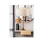 Adesso Rebecca Incandescent/LED Table Lamp, Natural Rubberwood/White (1600-12)~#|#~E126AAA9-928B-4532-BE8023665E8B8D00_sc7