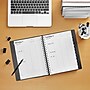 2024 Staples 8" x 11" Four-Person Daily Appointment Book, Black (ST58479-24)~#|#~E12B7CDE-EF5D-4B96-922AB14788662BAF_sc7