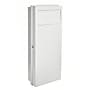 AdirHome Built-In Wall Laundry Hamper, White, 38.25" H x 7.25" W x 3.62" D~#|#~E12BBDCD-8B01-4A19-A0740BAF81E89DC2_sc7