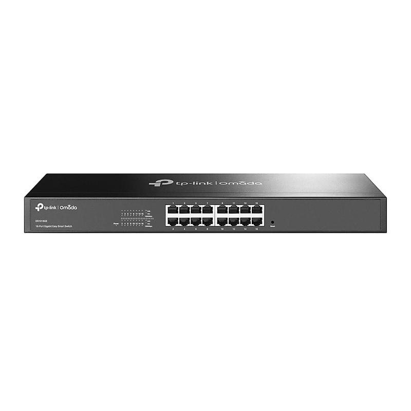 TP-Link Omada 16-Port Gigabit Easy Smart Switch, 1000Mbps, Black (DS1016GE) image 1