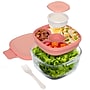 bentgo All-in-One Salad Container, 5-Compartment, Coral Wash, 61 oz. (BGLASSAL-COR)~#|#~E12D9A06-FA93-422A-B3DA568F94B899D3_sc7