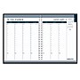 2027 House of Doolittle 8.5" x 11" Weekly & Monthly Planner, Faux Leather Cover, Black/Blue (28302-27)~#|#~E12D9C1F-4FFF-437D-8A3D048FFF47752C_sc7