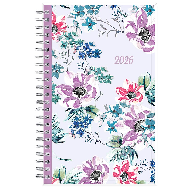 Planning Calendar BS Laila Poly CYO 5x8 RY26 Wkly/Mthly Safety Wirebound - image 1