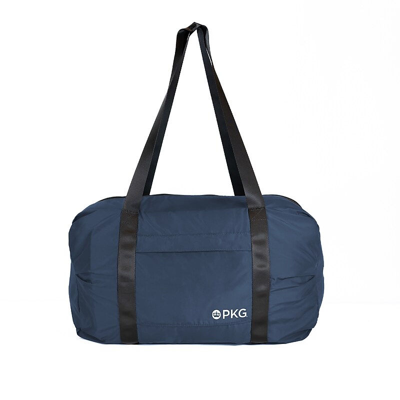 PKG Umiak Duffel Bag 10" Polyester Carry-On Sport & Gym Duffel, Navy Blue (PKG UM-DUFF-NVY) image 1