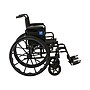 Medline Guardian K4 Lightweight ManualWheelchair, 20" Seat Width, Desk-Length Arms, Black (K4206N24S)~#|#~E136985E-7BD7-4643-BC92141A991618F1_sc7