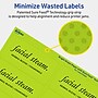 Avery Laser/Inkjet Multipurpose Rectangle Labels, 2" x 4", Bright Green, 400/Pack (94207)~#|#~E138614D-BA68-434E-96DB38DEBD0BE7FF_sc7