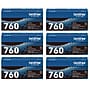 Brother TN760 Black High Yield Toner Cartridge, 6/Pack~#|#~E138C4C9-2D4A-4D64-B06E806DFE3AFA70_sc7