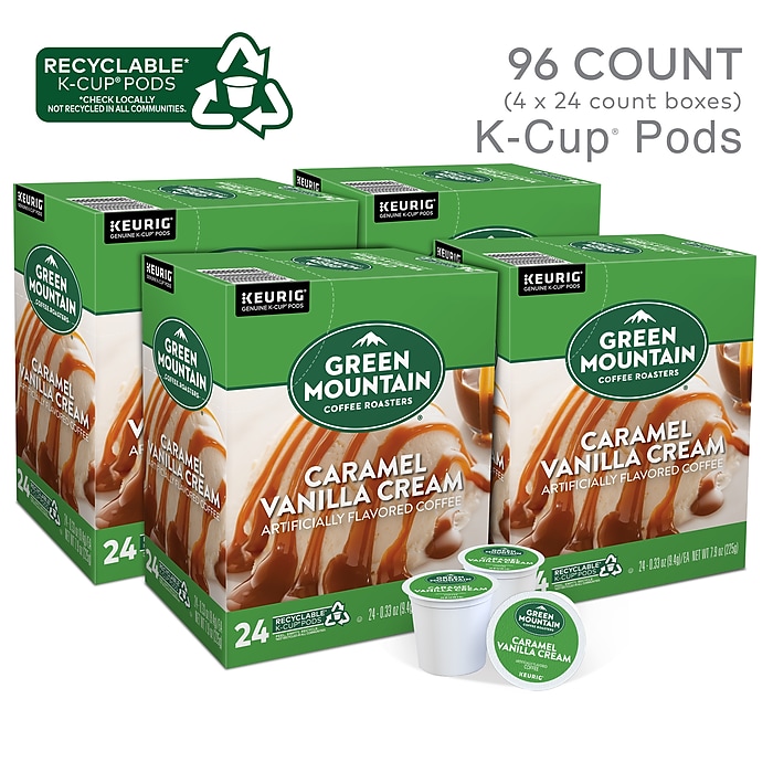 Caramel Vanilla Cream Coffee K-Cups, 96/Carton Caramel Vanilla Cream Coffee K-Cups, 96/Carton