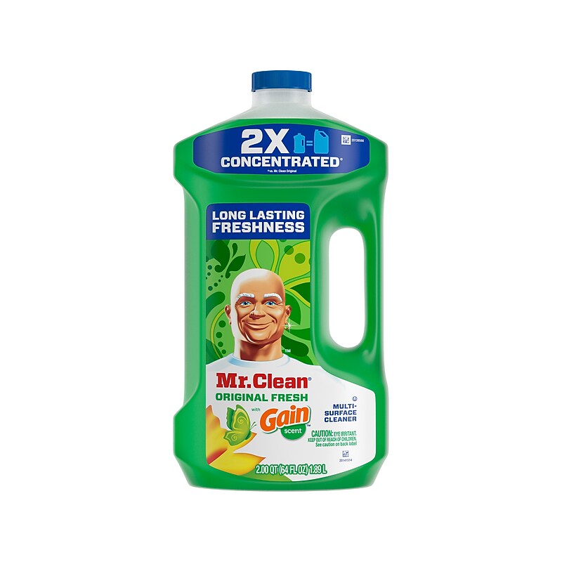 Mr. Clean Multi-Surface Cleaner, Gain Original Fresh Scent, 64 Fl. Oz. (10724) image 1