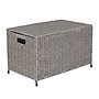 Household Essentials 48 Quart Storage Chest, Wicker, Grey (HE1079)~#|#~E13C5E2D-449A-4879-AF32330749ADAAAD_sc7