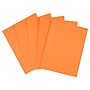 Staples Brights Multipurpose Colored Paper, 20 lbs., 8.5" x 11", Orange, 500/Ream (25208)~#|#~E13F3E8D-81C7-4458-80EBA6D0692BE013_sc7