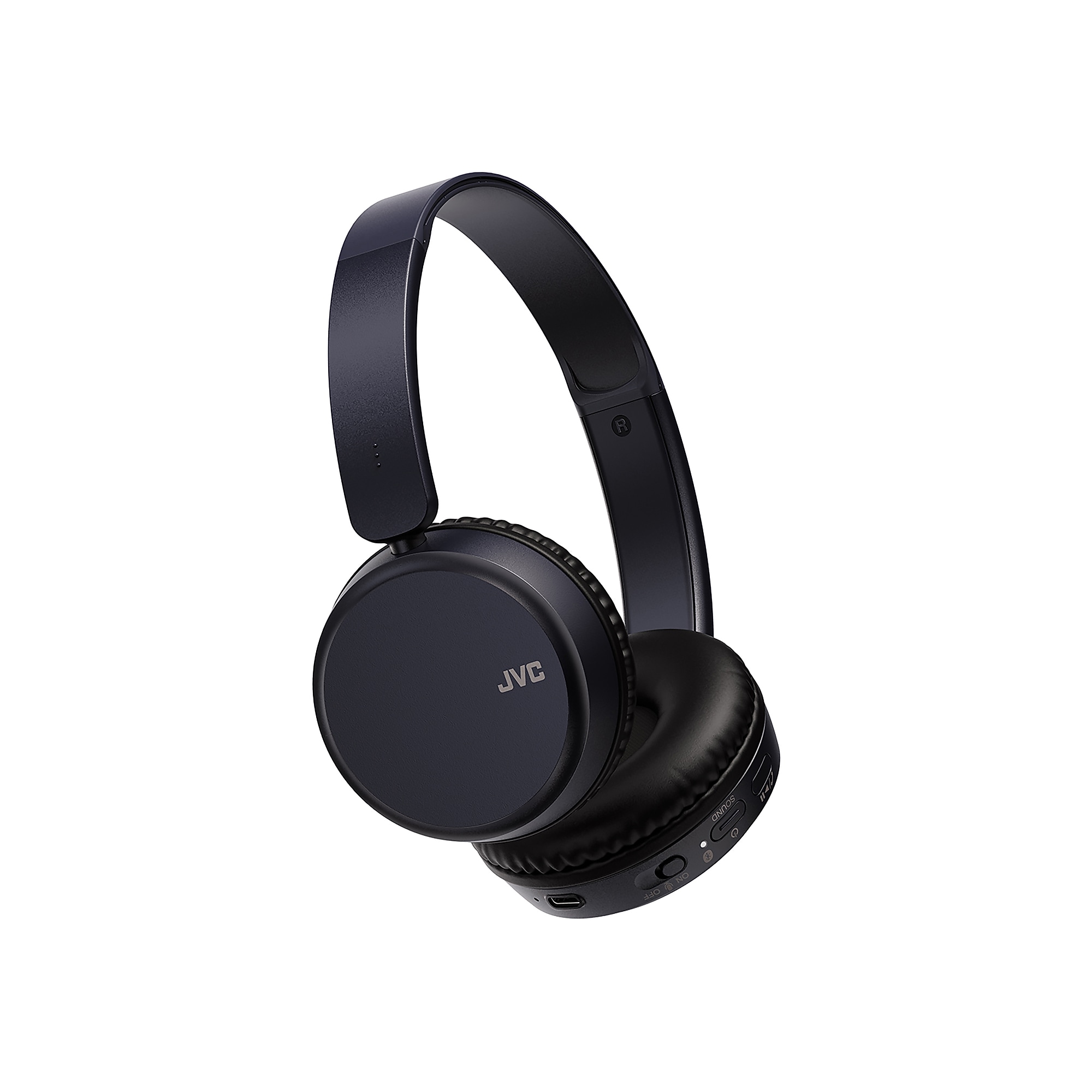 JVC Wireless On-Ear Foldable Headphones, Bluetooth, Blue (JVCHAS36WA) Sansujyuku sansujyuku.com
