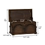 Household Essentials Small Wooden Arch Storage Trunk (HH9559-1)~#|#~E1447E14-523F-42AB-871E24CDD725FE5B_sc7