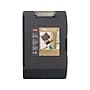 Dexas International Folio Clipcase Plastic Storage Clipboard, Letter Size, Black (2417-AST2)~#|#~E14A2F0B-6B84-4499-B1A1A2F925B7BA6F_sc7