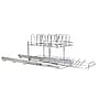 Household Essentials Glidez 2-Tier Multipurpose Steel Pull-Out Storage Organizer with Dual-Slide, Chrome (HHC42617-1)~#|#~E14D9FCD-A281-4404-BB3F3B17F3601F6F_sc7