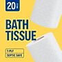 Perk™ Septic Safe Toilet Paper, 1-ply, White, 1000 Sheets/Roll, 20 Rolls/Pack (PK55153)~#|#~E14F4AC3-1905-4F15-A9038AF818BDB0BF_sc7