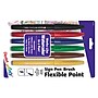 Pentel Arts Sign Pen Brush Tip, Assorted Colors, 6/Pack (PTASES15CBP6M)~#|#~E153248C-D4CD-4520-944E7434869F352C_sc7