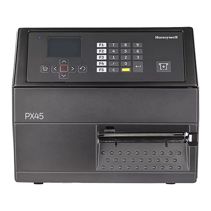 Honeywell PX45 Desktop Thermal Industrial Printer, Black (PX45A00000000200) image 1