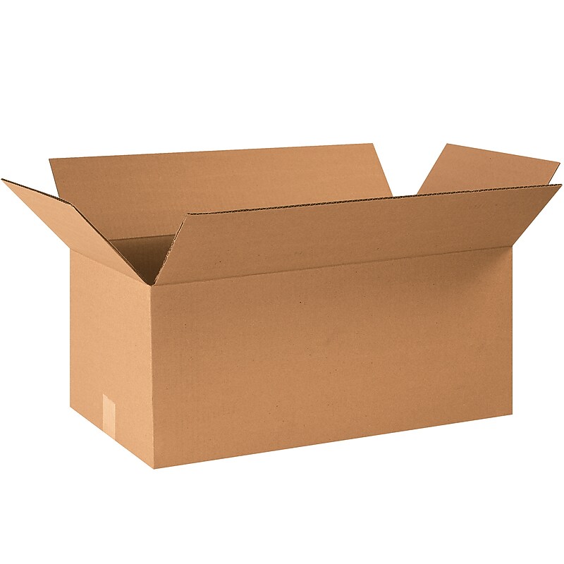 26" x 14" x 12" Shipping Boxes, 32 ECT, 20/Bundle (261412) image 1