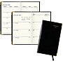 2026 AT-A-GLANCE Fine Diary 3" x 5" Calendar Year Weekly & Monthly Planner, Faux Leather Cover, Black (70-1111-05-26)~#|#~E160FF4D-CB12-4979-BD2C227C472D2ED1_sc7