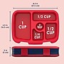 bentgo Kids Bento Box, 5-Compartment, Rocket, 39.2 oz. (BGKDPT-RKT)~#|#~E1615115-F2C1-48AF-9BEE8183996E7F57_sc7