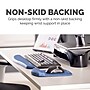 Fellowes PlushTouch Foam Non-Skid Mouse Pad/Wrist Rest Combo, Blue (9287301)~#|#~E165CB0D-4FD9-41B4-A706C5664B99F4D9_sc7