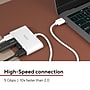 Staples TECH 4-Port USB 3.0 Hub, White (ST62380)~#|#~E1710B69-DCB7-4B85-BC7CEB32FF4F9179_sc7