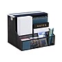 Mind Reader 4-Compartment Metal Desk Organizer, Black (DEEPORG-BLK)~#|#~E17172A1-9F2A-47D1-A670478BA37B8910_sc7