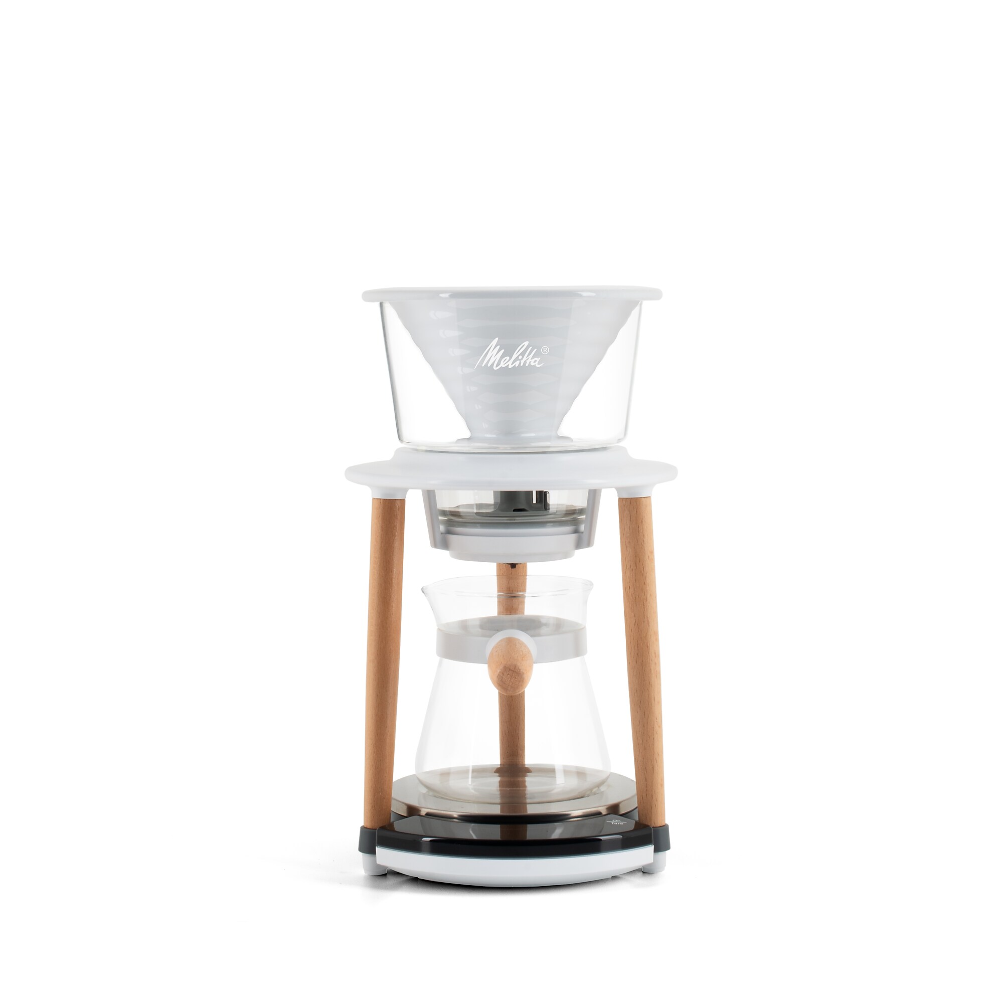 Melitta Senz V Smart 2-Cups Pourover Coffee Maker, White (MSP002WULWH0) Sansujyuku sansujyuku.com