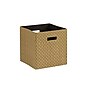 Household Essentials Medium Fabric Storage Cube, 11" x 10.5"x 10.5", 21 Qt., Beige, 3/Pack (ML-7060)~#|#~E173C399-069C-4356-88474C511D6CC2FE_sc7