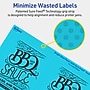 Avery Rectangle Multipurpose Labels, 4.75" x 3.75", Bright Blue, 80/Pack (94254)~#|#~E17AB718-36ED-4634-8FF9A09D62AED73B_sc7