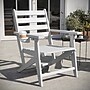 Flash Furniture Tolleson Commercial Grade Adirondack Dining Chair, White (LEHMP203710WHT)~#|#~E17E94D4-B708-4514-94BEDFE48CE7CB83_sc7