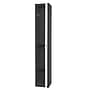 AdirOffice 72"H Single Tier Black/White Storage Locker (ADI629-201-B-W-DL)~#|#~E180C5B6-49E0-43F1-B48397A69A5A277A_sc7