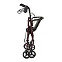 Medline Basic Knockdown Folding Steel Rollator, Burgundy (MDS86850ESKD)~#|#~E182C6D1-9C37-441D-8E12368BB636DAD8_sc7