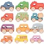 TickiT Rainbow Wooden Vehicles, 12/Set (CTU73508)~#|#~E182DEB9-08E0-4952-B6B495B565854D63_sc7