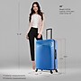 DUKAP Inception 29.29" Hardside Suitcase, 4-Wheeled Spinner, TSA Checkpoint Friendly, Blue (DKINC00L-BLU)~#|#~E185F487-D4A8-4BBE-AE750A67ACE4E474_sc7