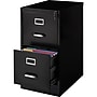 Staples 2-Drawer Vertical File Cabinet, Locking, Letter, Black, 22"D (22335D)~#|#~E18C72A9-49E7-4C8A-8ADB1A5E4144F8E9_sc7