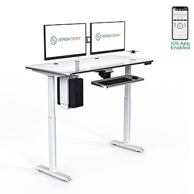 VersaDesk PowerLift 48"W Electric Adjustable Standing Desk - Thumbnail 4